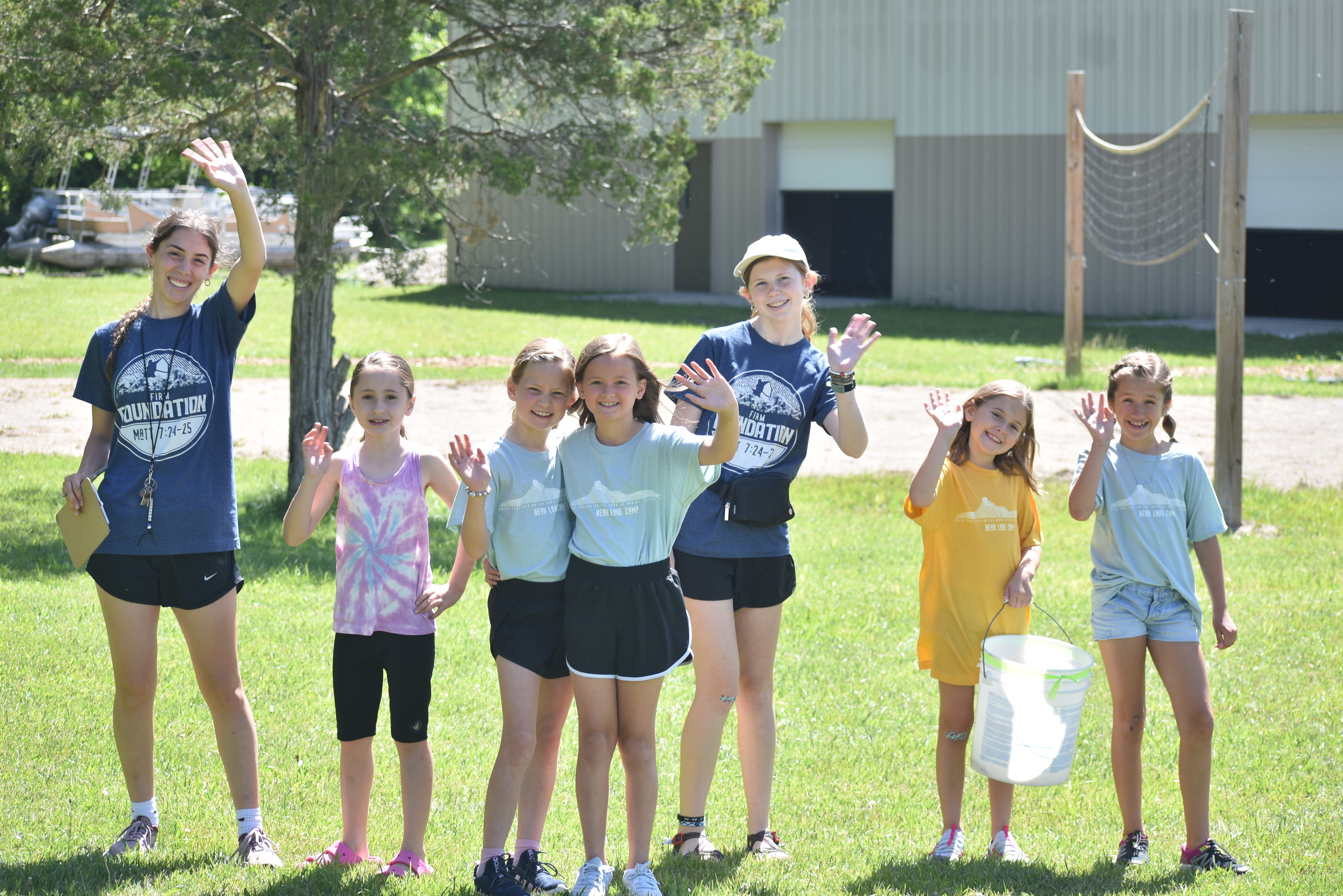 Summer camp activities at Bear Lake Camp